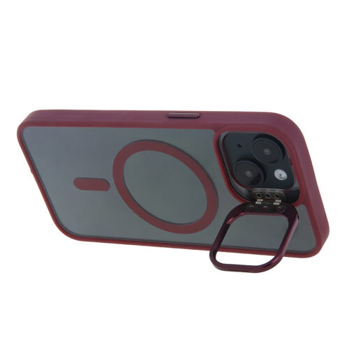 Extra Lens Mag case for iPhone 16 Pro Max 6,9" maroon - Image 6