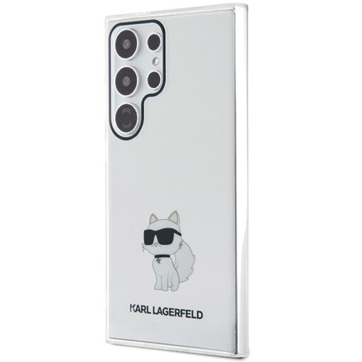Karl Lagerfeld case for Samsung Galaxy S24 Ultra KLHCS24LHNCHTCT transparent HC IML NFT CHOUPETTE - Image 2