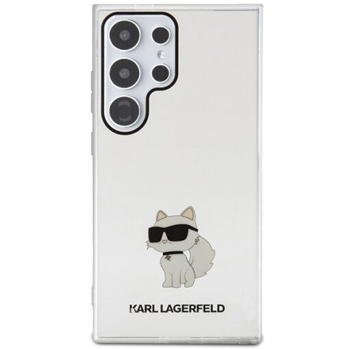 Karl Lagerfeld case for Samsung Galaxy S24 Ultra KLHCS24LHNCHTCT transparent HC IML NFT CHOUPETTE - Image 3