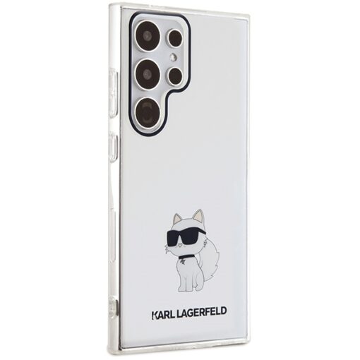 Karl Lagerfeld case for Samsung Galaxy S24 Ultra KLHCS24LHNCHTCT transparent HC IML NFT CHOUPETTE - Image 4