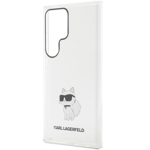 Karl Lagerfeld case for Samsung Galaxy S24 Ultra KLHCS24LHNCHTCT transparent HC IML NFT CHOUPETTE - Image 6