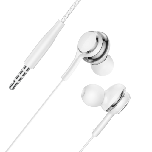 WIWU wired earphones EB310 jack 3,5mm white - Image 2