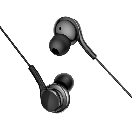 WIWU wired earphones EB310 jack 3,5mm black - Image 2