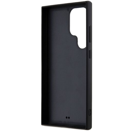 Karl Lagerfeld case for Samsung Galaxy S24 Ultra KLHCS24LHDSPRK black HC RHINESTONE LOGO METAL PLATE - Image 7