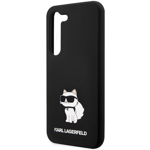 Karl Lagerfeld case for Samsung Galaxy S24 Plus KLHCS24MSNCHBCK black HC SILICONE NFT CHOUPETTE - Image 6