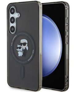 Karl Lagerfeld case for Samsung Galaxy S24 KLHMS24SHGKCNOK black HC MAGSAFE IML C