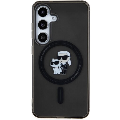 Karl Lagerfeld case for Samsung Galaxy S24 KLHMS24SHGKCNOK black HC MAGSAFE IML C - Image 3