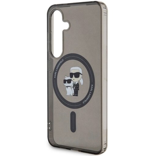 Karl Lagerfeld case for Samsung Galaxy S24 KLHMS24SHGKCNOK black HC MAGSAFE IML C - Image 6