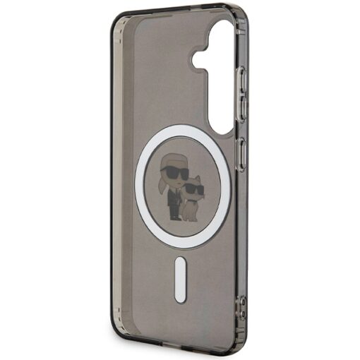 Karl Lagerfeld case for Samsung Galaxy S24 KLHMS24SHGKCNOK black HC MAGSAFE IML C - Image 7