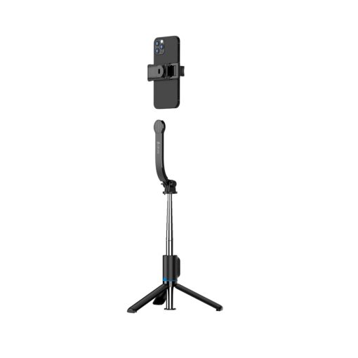 Devia selfie stick Bluetooth tripod C10 black - Image 6