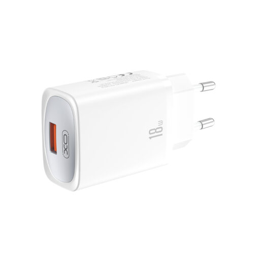 XO wall charger CE19 QC 18W 1x USB white - Image 2