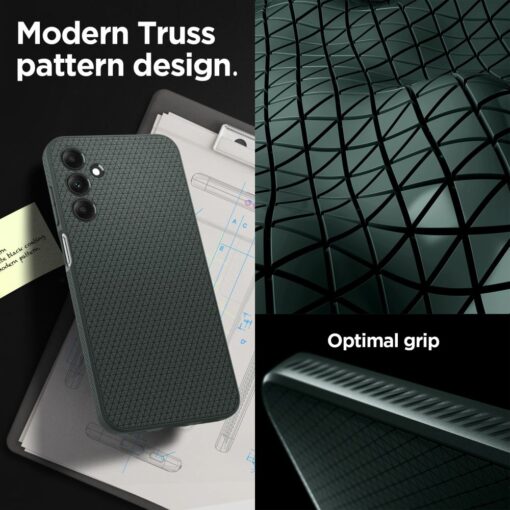 Spigen Liquid Air case for Samsung Galaxy A15 4G / 5G dark green - Image 12