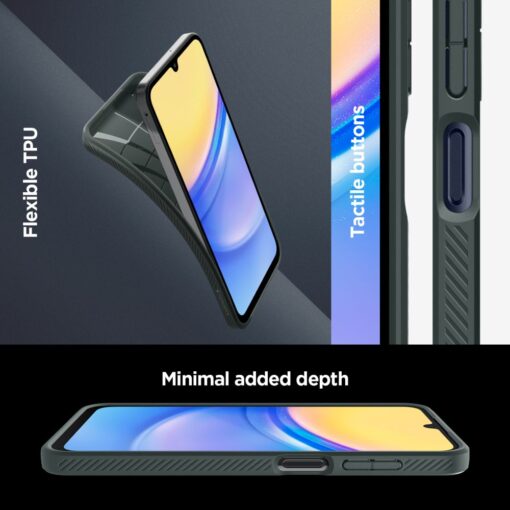 Spigen Liquid Air case for Samsung Galaxy A15 4G / 5G dark green - Image 16