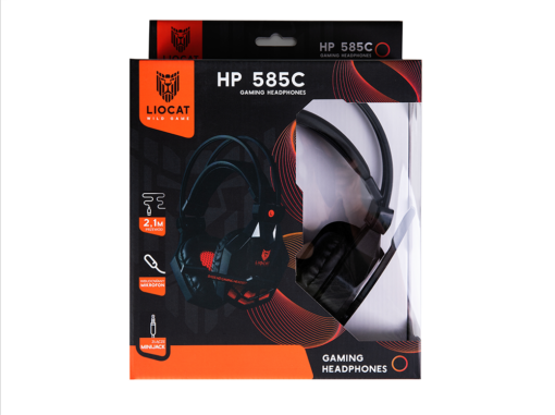 Liocat gaming headphones 585C black - Image 2