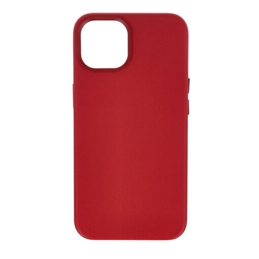 Mag Leather case for iPhone 16 6,1" red - Image 3