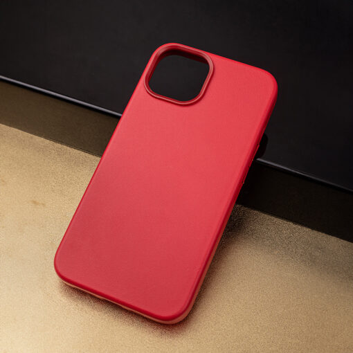 Mag Leather case for iPhone 14 Pro Max 6,7" red - Image 9