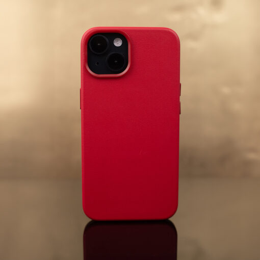 Mag Leather case for iPhone 14 Pro Max 6,7" red - Image 11