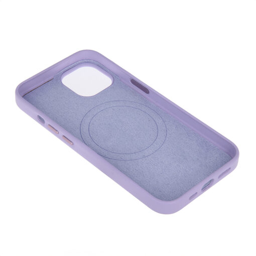 Mag Leather case for iPhone 12 / 12 Pro 6,1" purple - Image 7