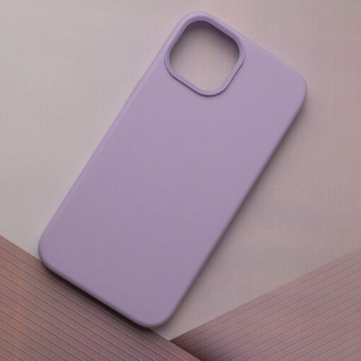 Mag Leather case for iPhone 12 / 12 Pro 6,1" purple - Image 9