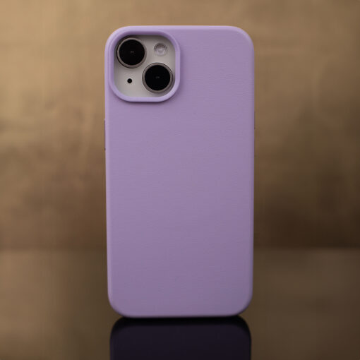 Mag Leather case for iPhone 12 / 12 Pro 6,1" purple - Image 10