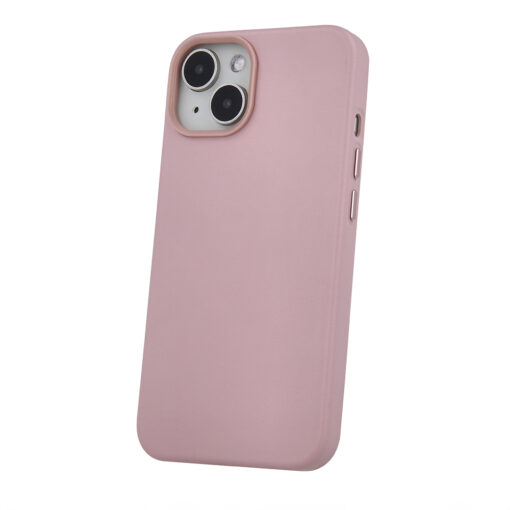 Mag Leather case for iPhone 13 Pro Max 6,7" light pink - Image 5