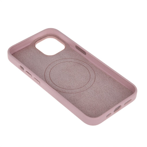 Mag Leather case for iPhone 16 Pro Max 6,9" light pink - Image 7