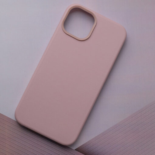 Mag Leather case for iPhone 15 Plus 6,7" light pink - Image 10