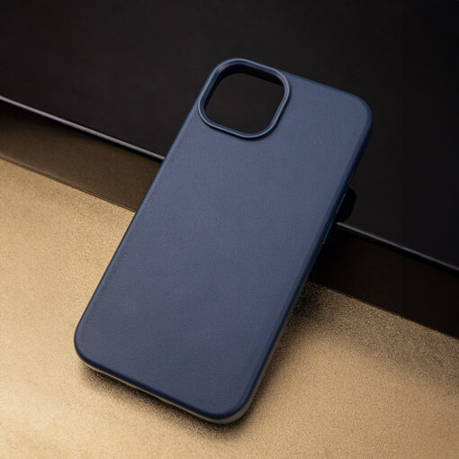 Mag Leather case for iPhone 16 Pro 6,3" dark blue - Image 9