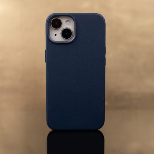 Mag Leather case for iPhone 16 Pro 6,3" dark blue - Image 11