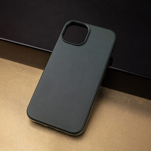 Mag Leather case for iPhone 16 Plus 6,7" dark green - Image 9