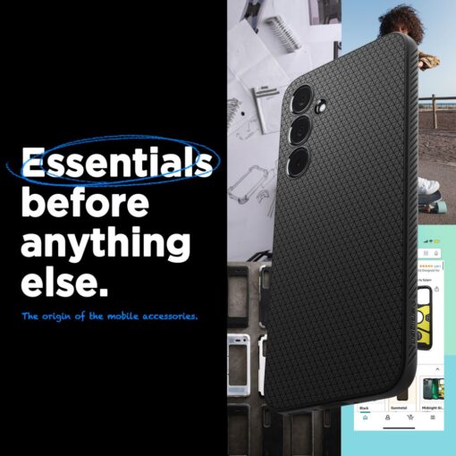 Spigen Liquid Air case for Samsung Galaxy A35 5G matte - Image 11