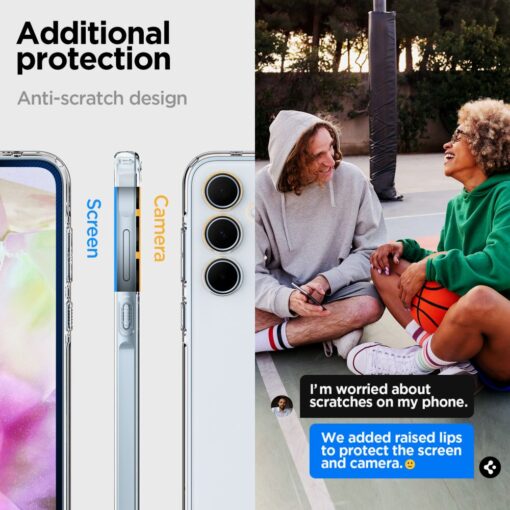 Spigen Ultra Hybrid case for Samsung Galaxy A35 5G transparent - Image 30