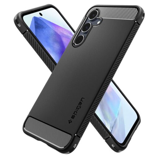 Spigen Rugged Armor case for Samsung Galaxy A55 5G matte - Image 8