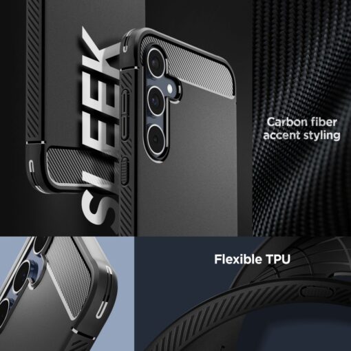 Spigen Rugged Armor case for Samsung Galaxy A55 5G matte - Image 13
