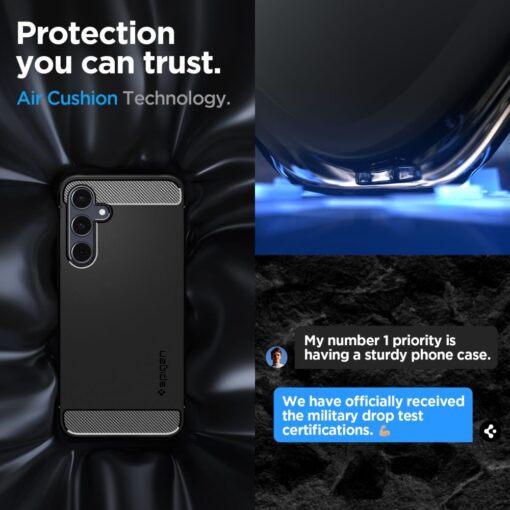 Spigen Rugged Armor case for Samsung Galaxy A55 5G matte - Image 15