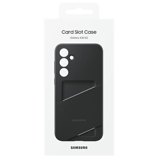 Samsung Card Slot Cover case for Samsung Galaxy A35 5G black - Image 5