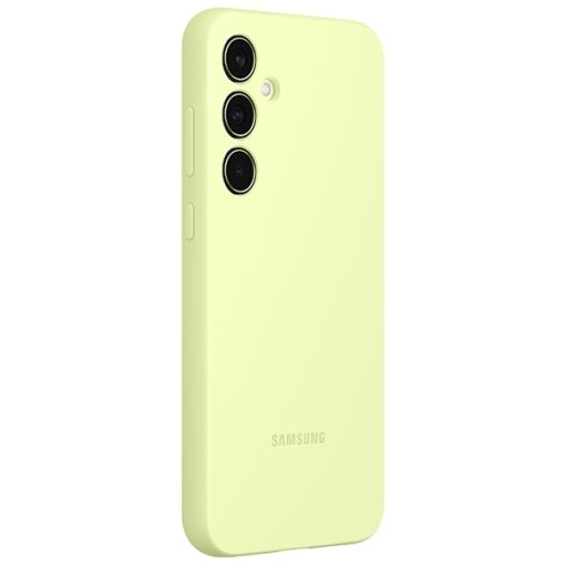 Samsung Silicone Cover for Samsung Galaxy A35 5G lime - Image 2