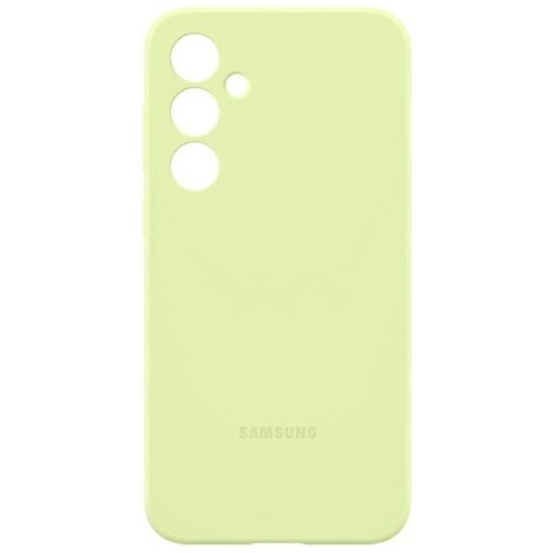 Samsung Silicone Cover for Samsung Galaxy A35 5G lime - Image 4