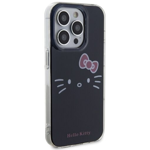 Hello Kitty case for iPhone 15 Pro 6,1" black hardcase IML Kitty Face - Image 4