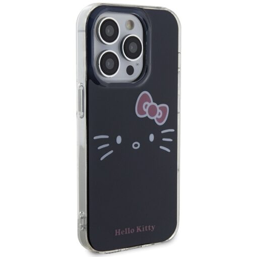 Hello Kitty case for iPhone 15 Pro Max 6,7" black hardcase IML Kitty Face - Image 4