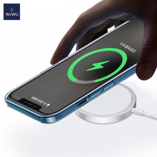 WIWU wireless charger Wi-W009 magnetic white 15W - Image 3