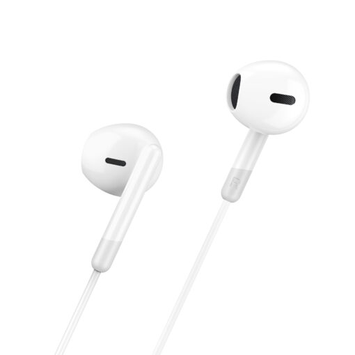 WIWU wired earphones EB314 USB-C white - Image 2