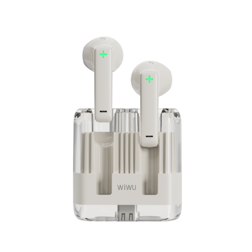 WIWU Bluetooth earphones T21 TWS white - Image 2