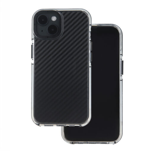 Acrylic Carbon case for iPhone 15 Pro Max 6,7" czarna