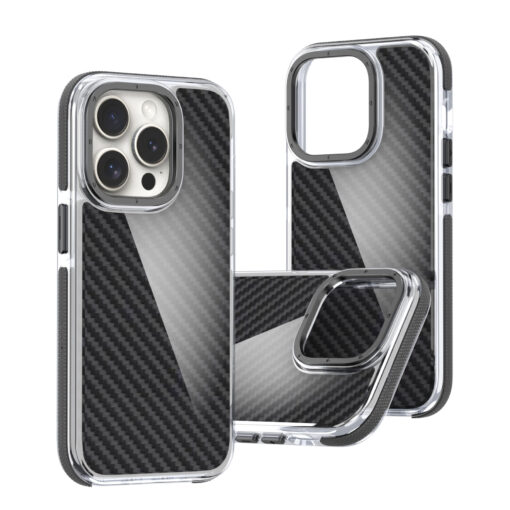 Acrylic Carbon case for iPhone 12 / 12 Pro 6,1" czarna - Image 7