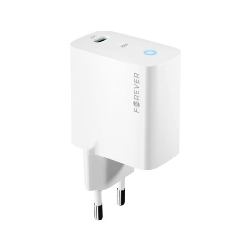 Forever TC-06-20C PD QC charger 1x USB-C 20W white - Image 4