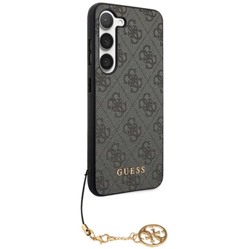 Guess case for Samsung Galaxy A55 GUHCSA55GF4GGR black HC PU 4G with charm - Image 4