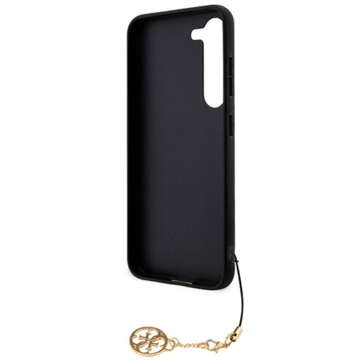 Guess case for Samsung Galaxy A55 GUHCSA55GF4GGR black HC PU 4G with charm - Image 7