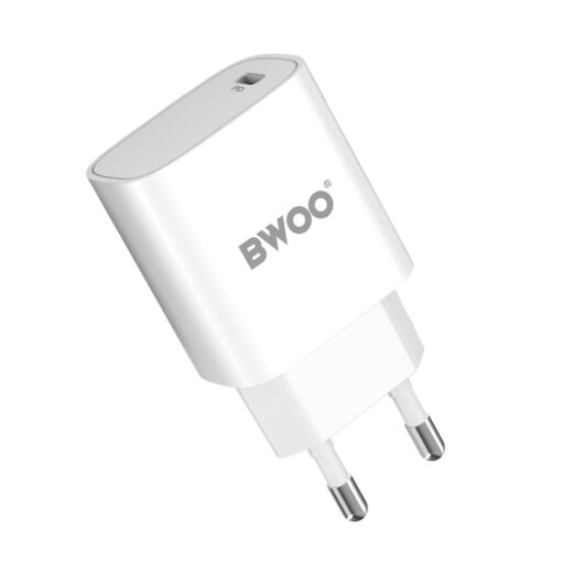 BWOO 20W wall charger CDA159 with cable USB-C to USB-C - Image 4