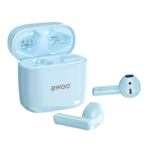 BWOO wireless TWS earphones BW94-BU blue - Image 4